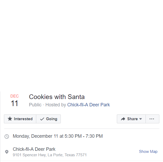 Cookies With Santa